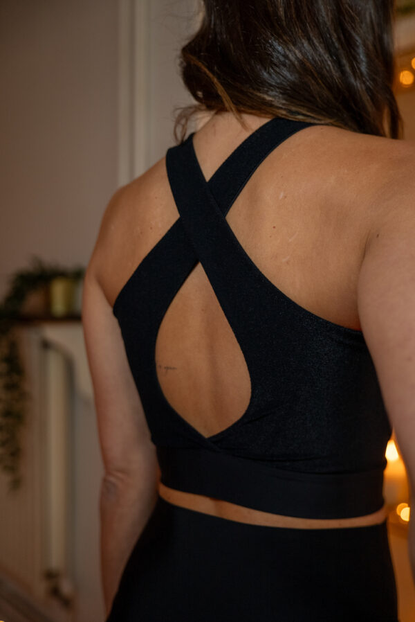 Recycled Cross Sports Bra - Image 6